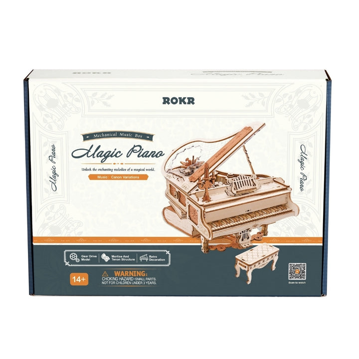 ROKR Magic Piano packaging on a white background